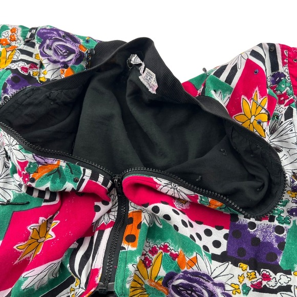 Speed Limit MPH Vintage Floral Women's Small Jacket 90s Bohemian Cotton Flower - Picture 6 of 8